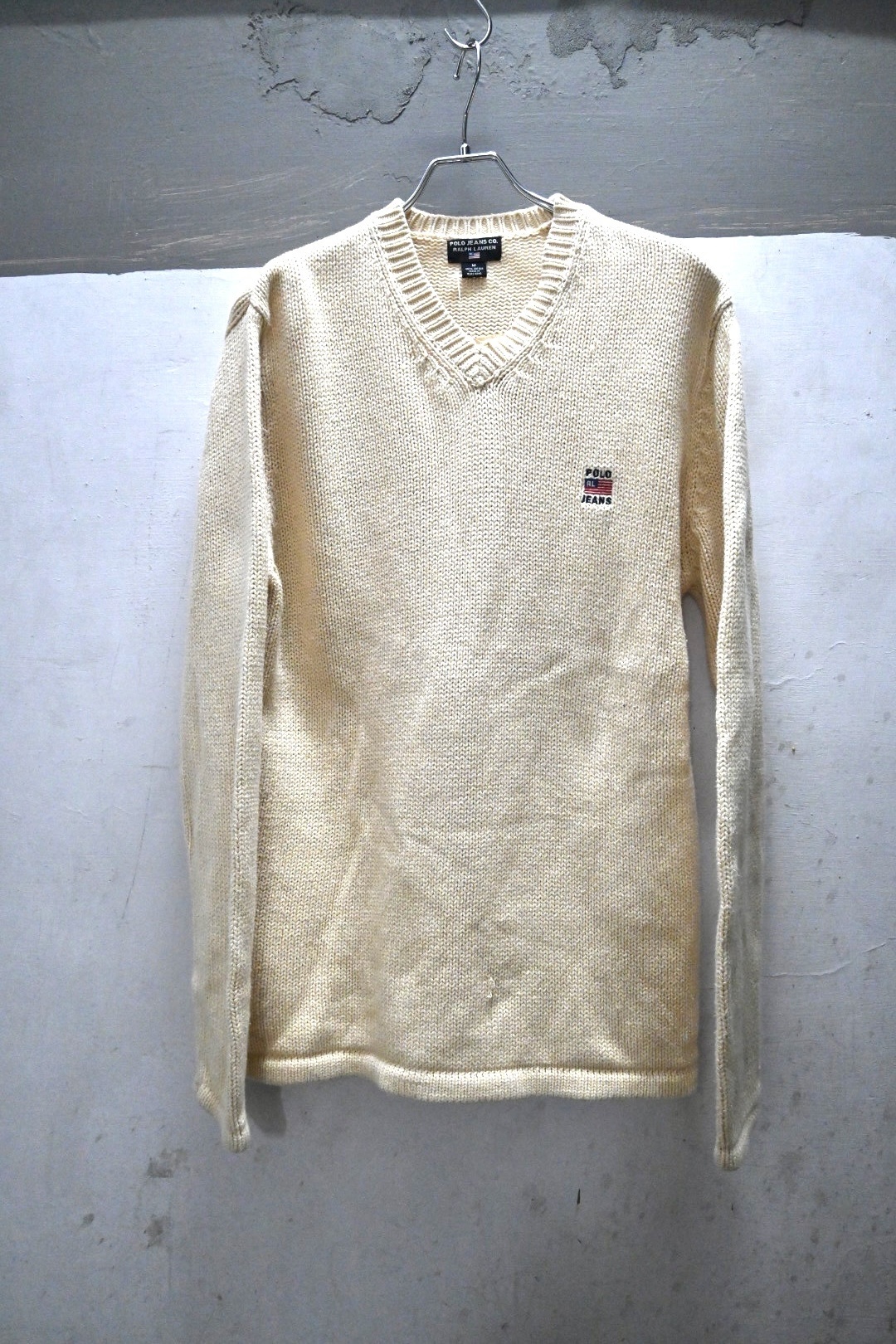 90s Polo Ralph Lauren POLO JEANS Cotton Knit Sweater