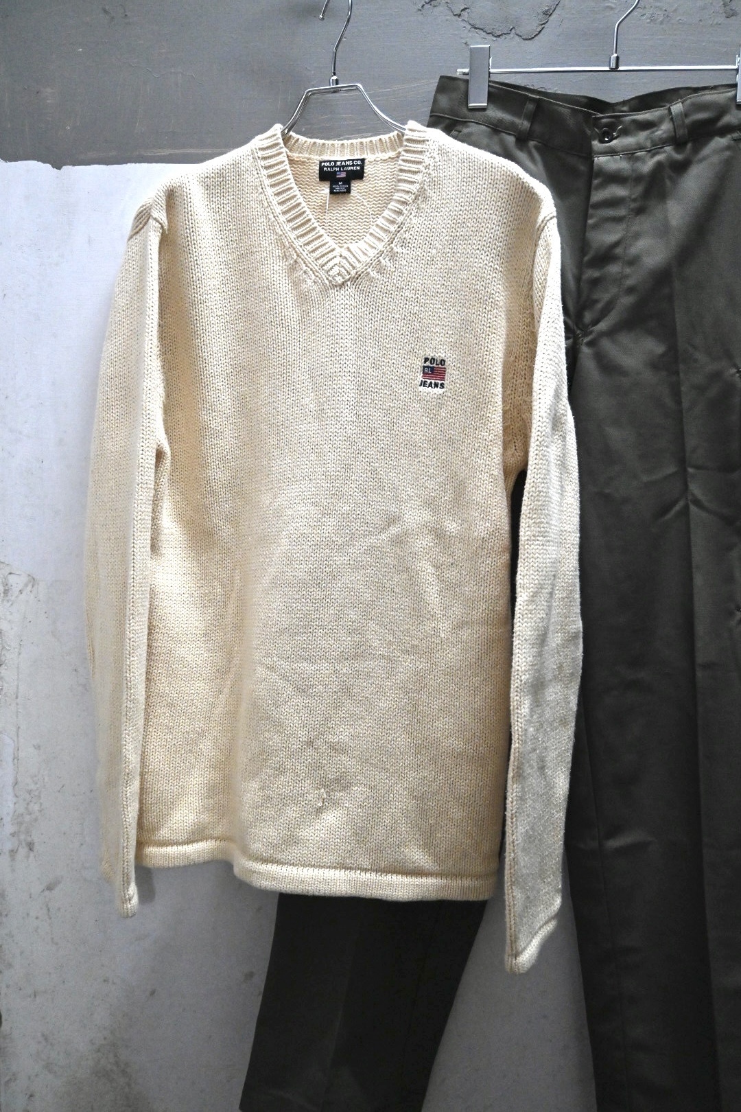 90s Polo Ralph Lauren POLO JEANS Cotton Knit Sweater