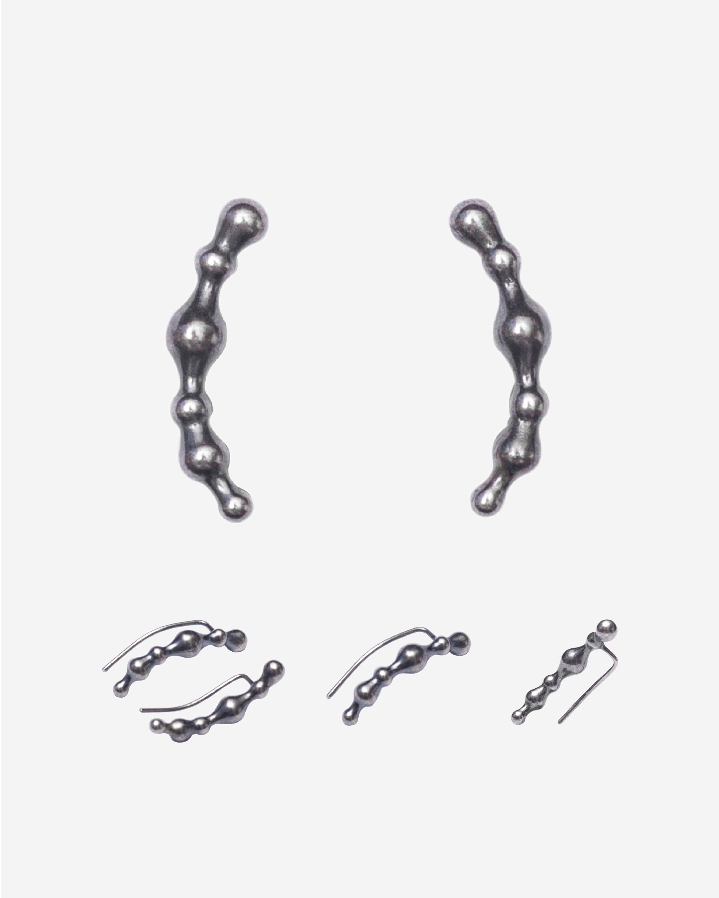 RECOVERY 漸變波紋耳環