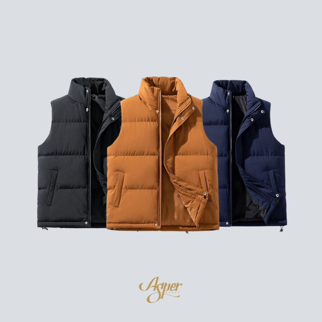 鋪棉立領背心 209