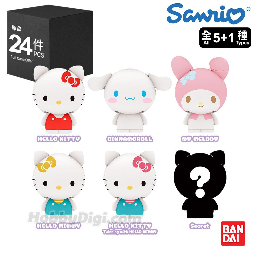 BANDAI 代理版 盒玩 pop'n Shakers 三麗鷗角色 第一彈 全6種隨機出貨