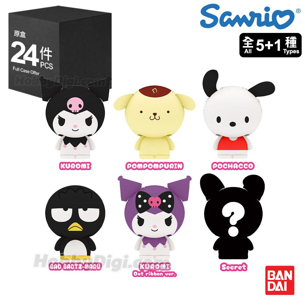 BANDAI 代理版 盒玩 pop'n Shakers 三麗鷗角色 第二彈 全6種隨機出貨