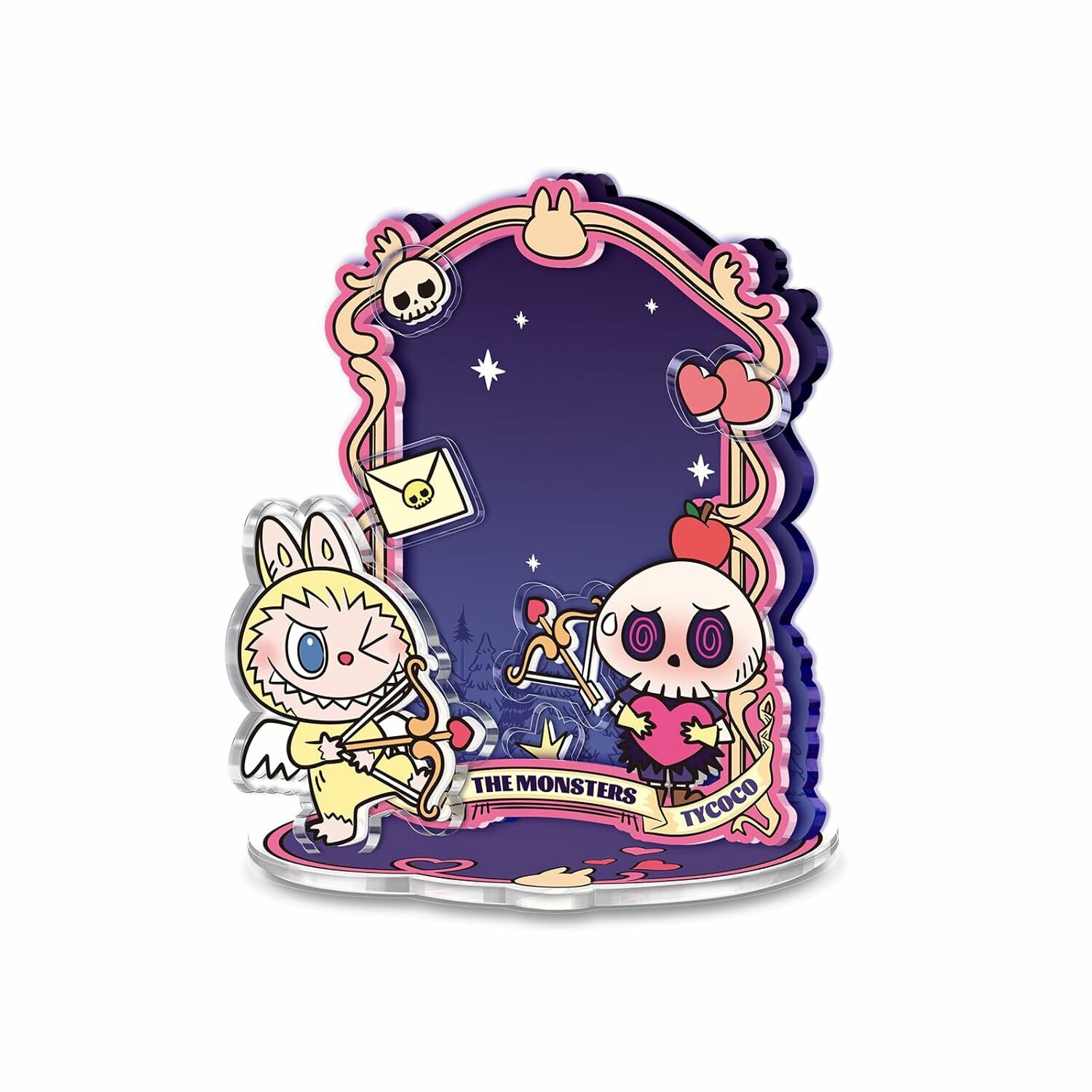 POP MART 泡泡瑪特 THE MONSTERS LABUBU 頑皮日記系列 壓克力 立體 相框【PPMT-058】