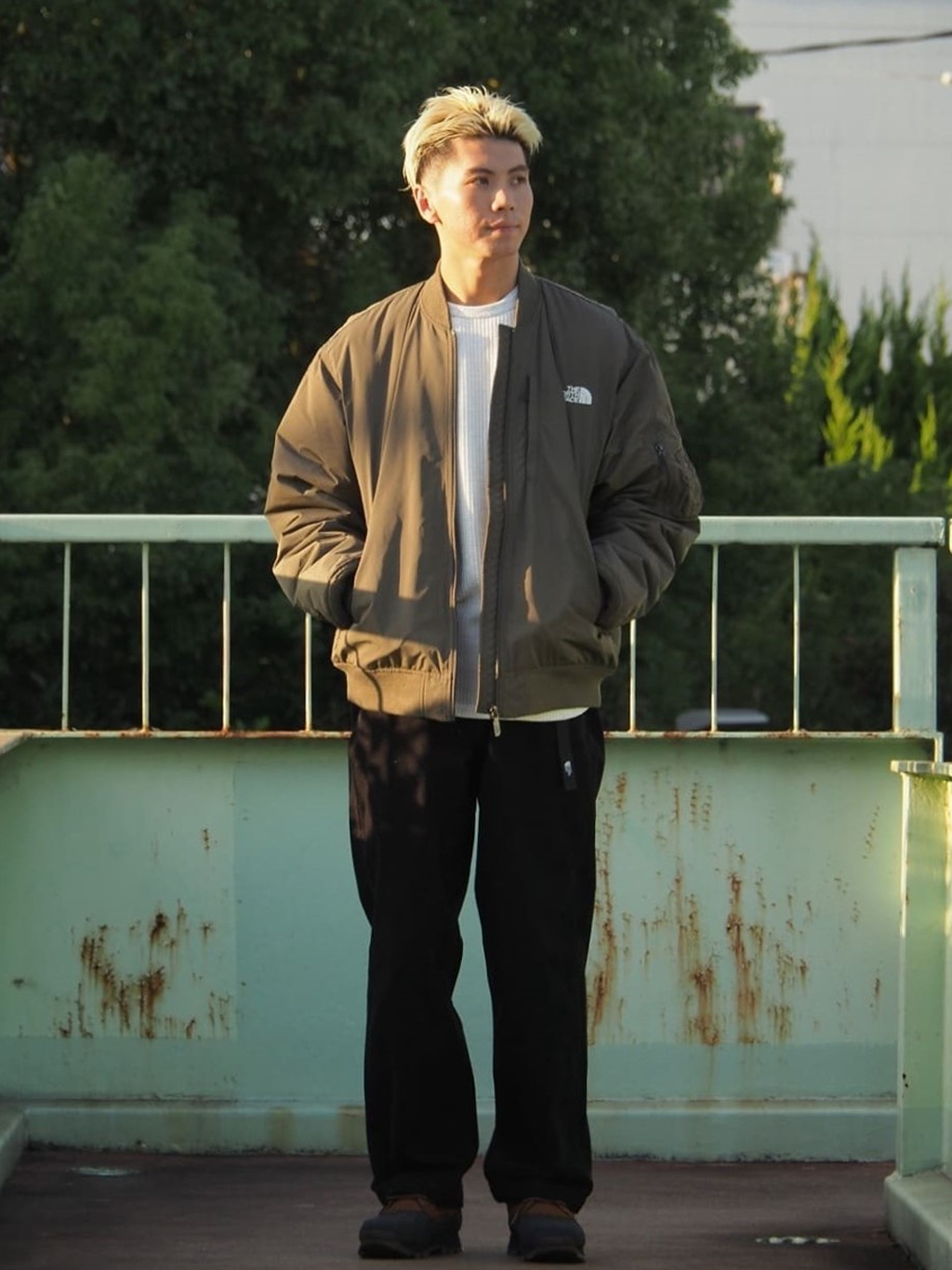 日本 TNF MA-1 Insulation Bomber Jacket