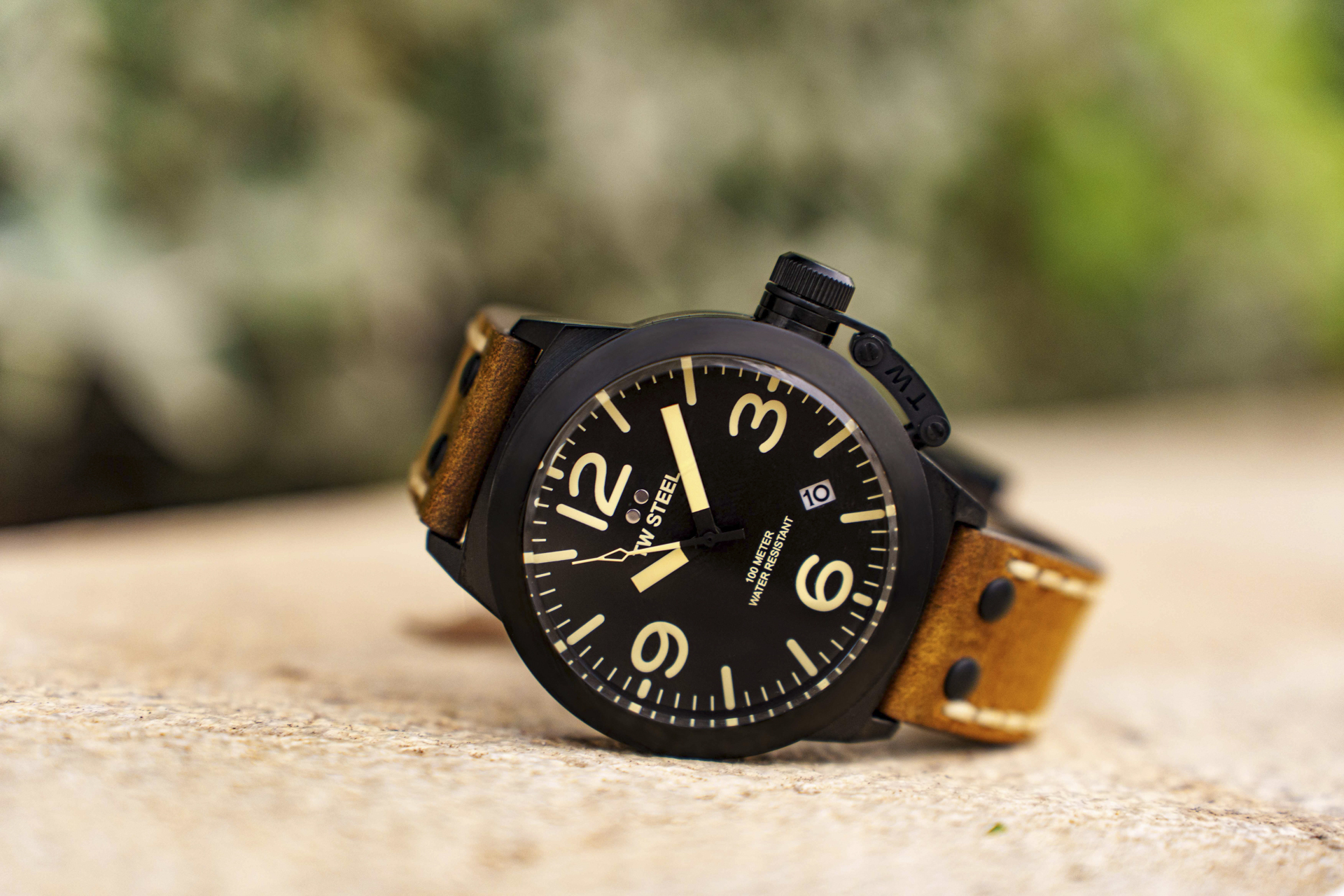 TW STEEL｜CANTEEN 全黑大三針-CS103