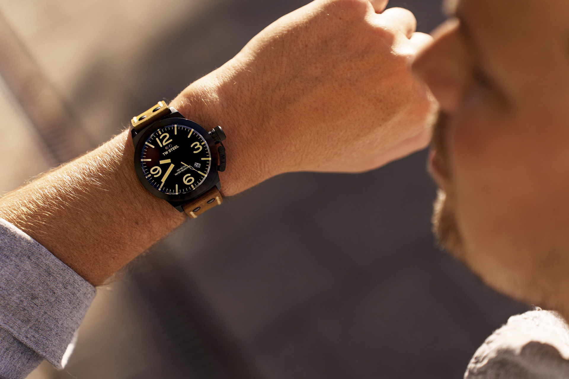 TW STEEL｜CANTEEN 全黑大三針-CS103