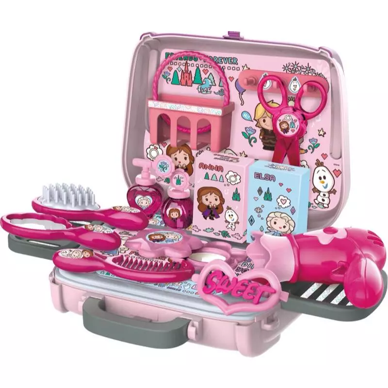 《 Disney 迪士尼 》 冰雪奇緣三合一美髮手提盒