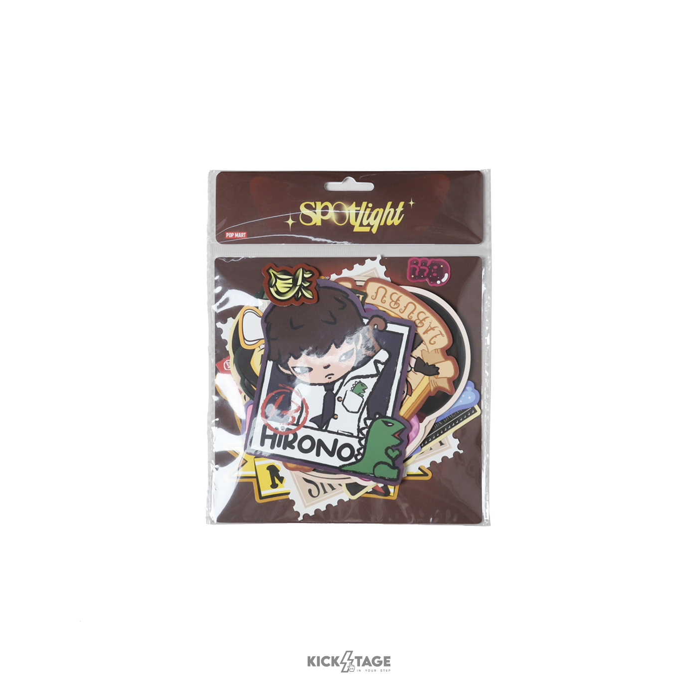 POP MART 泡泡瑪特 聚光燈下 十三周年系列 行李箱貼 貼紙包【PPMT-057】