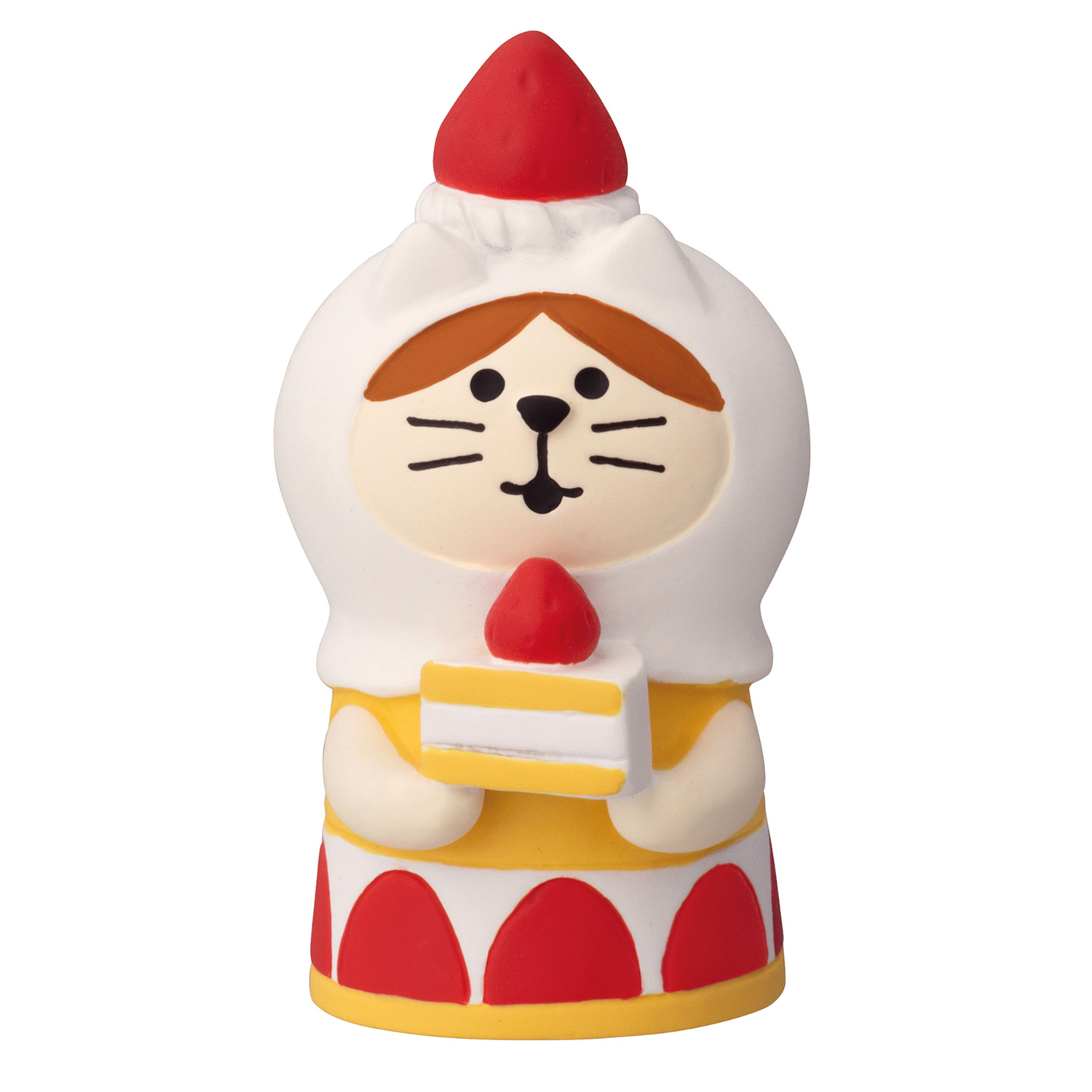 Concombre | 草莓頭套貓貓 公仔（8984、8931）