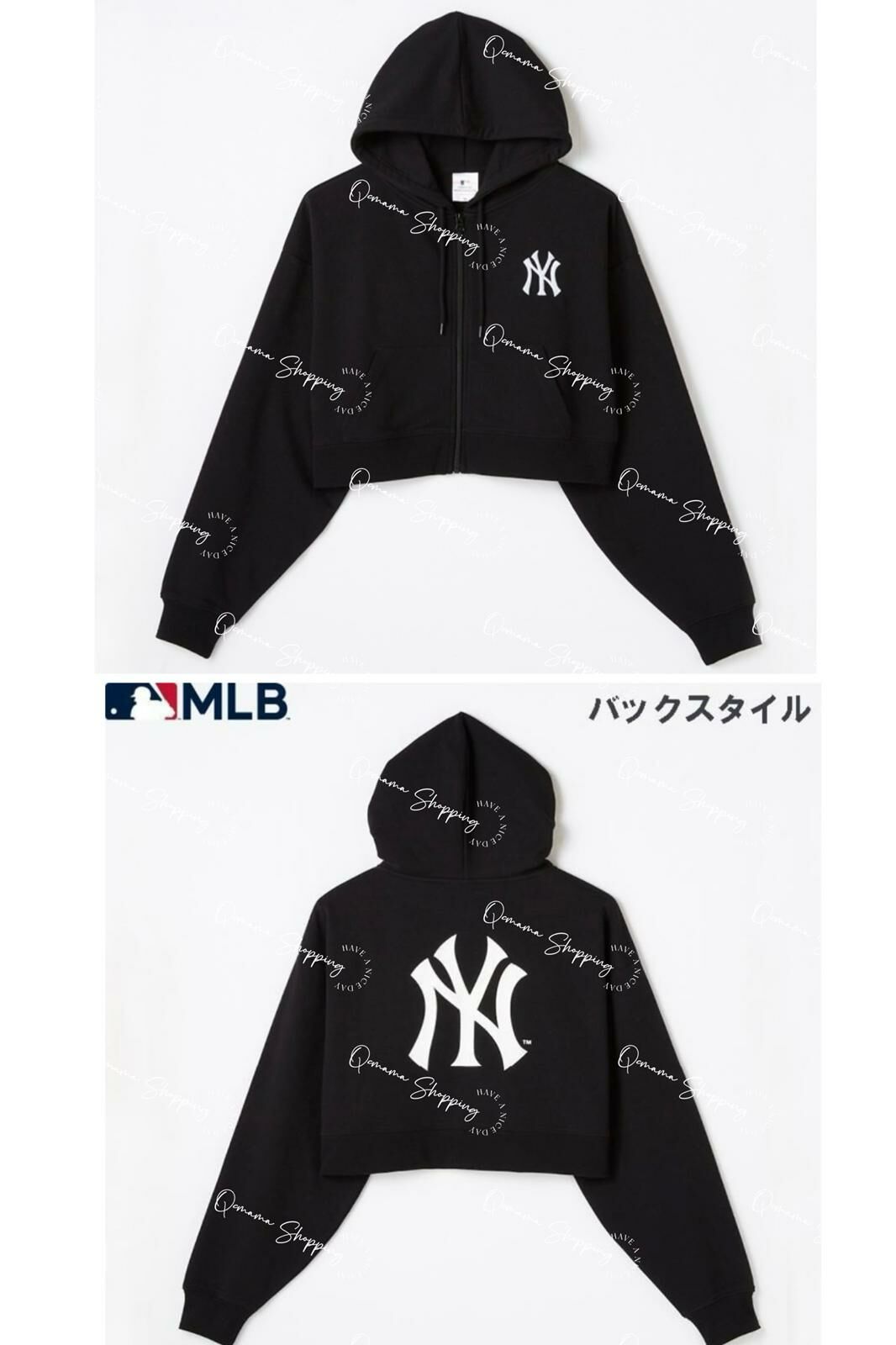 (現貨)日本直送 MLB短身款拉鍊外套 (大人)