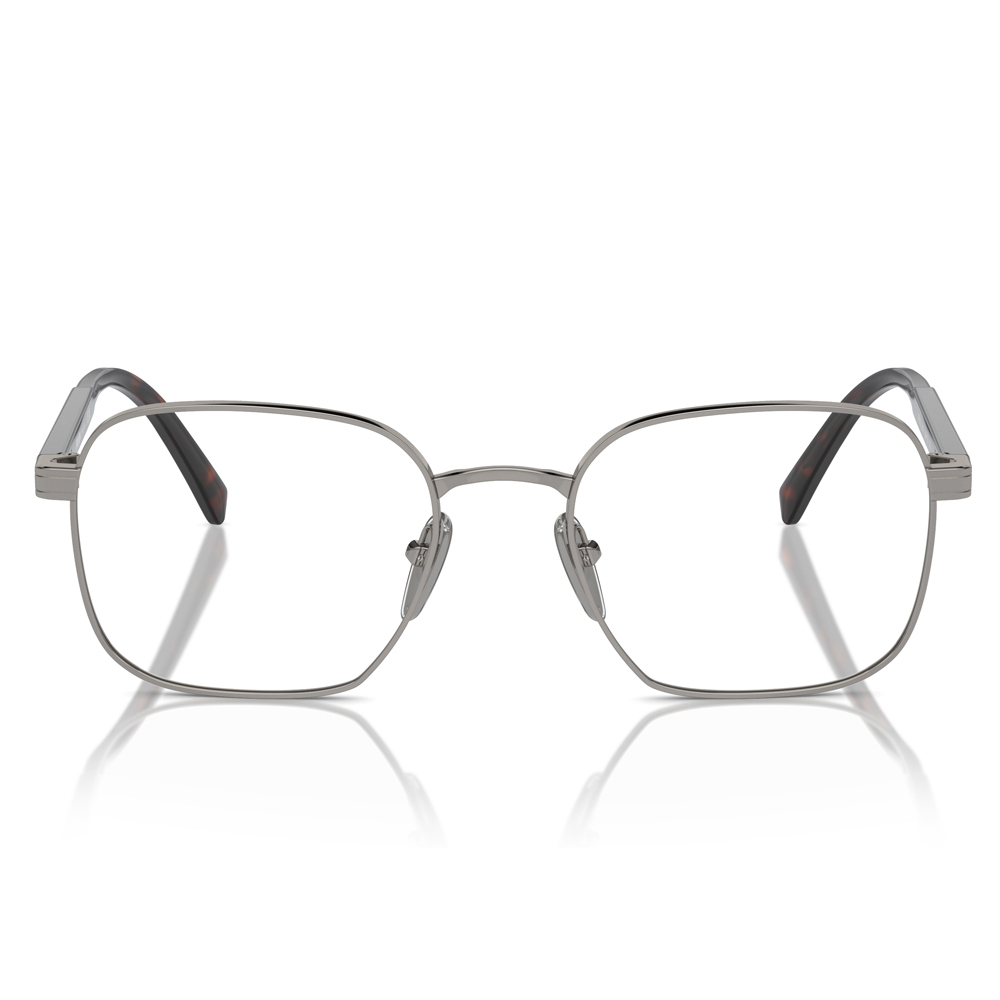【PRADA】VPR A55 5AV-1O1-53mm 金屬方框光學眼鏡♥