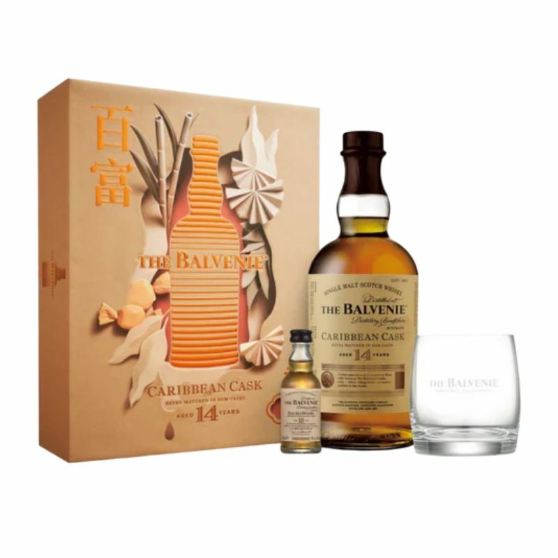 百富14年 加勒比海蘭姆桶：威杯小樣酒禮盒