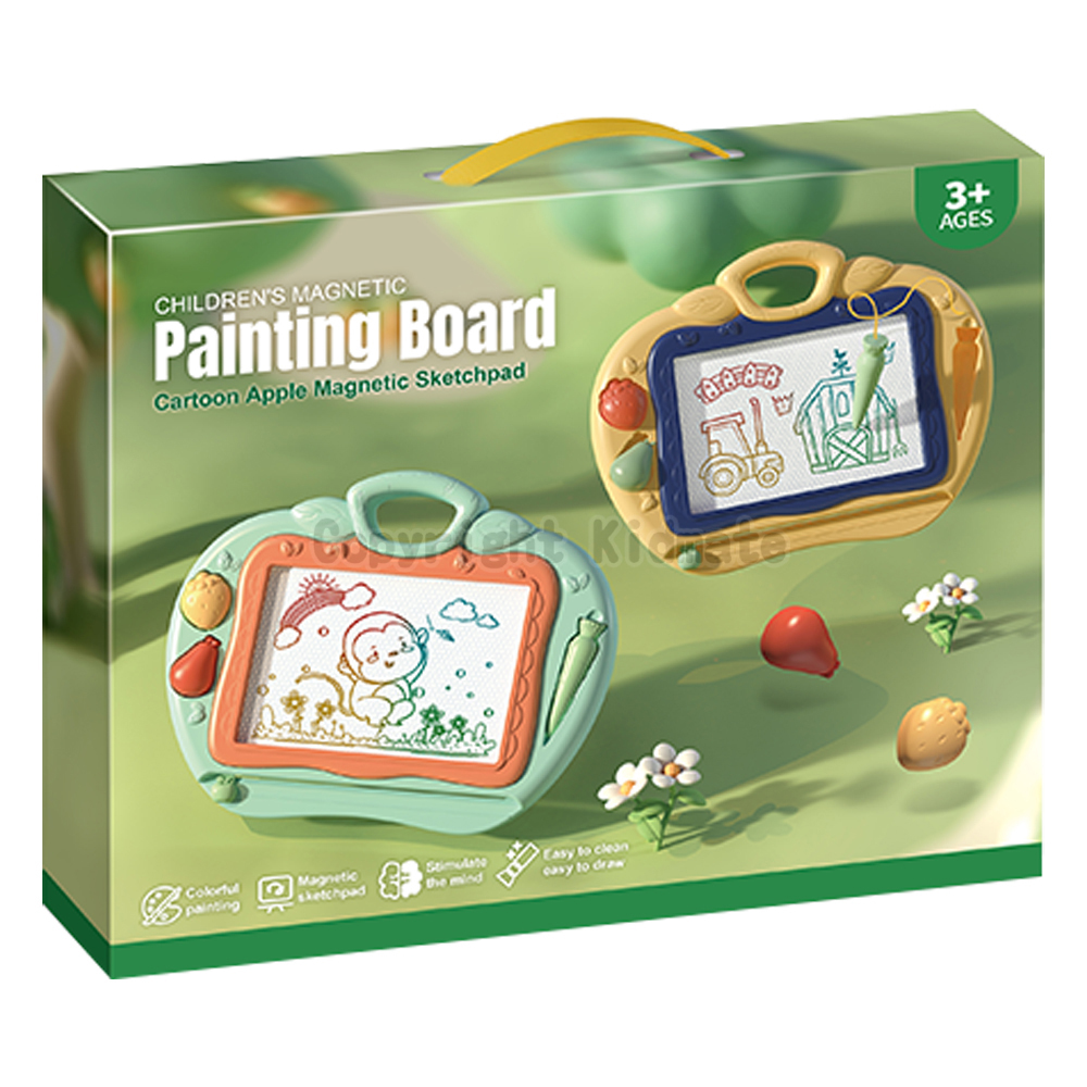 《 KIDMATE 》 水果磁性彩色畫板(混款 隨機出貨)