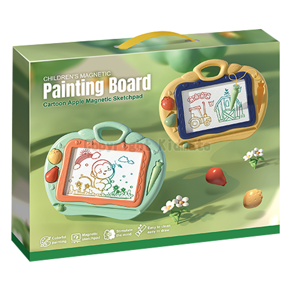 《 KIDMATE 》 水果磁性彩色畫板(混款 隨機出貨)