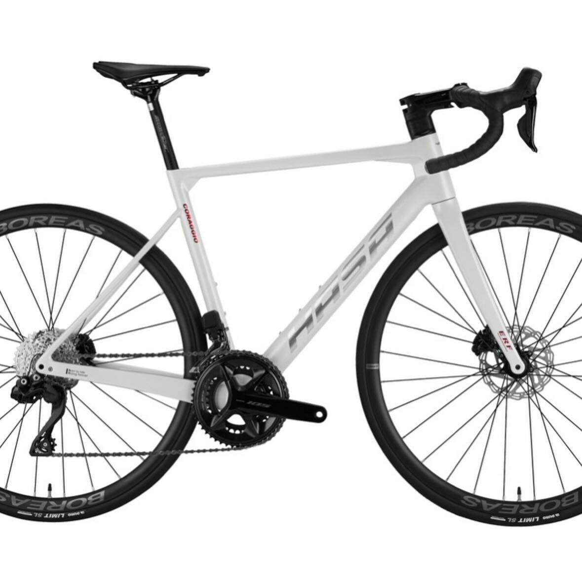 HASA CORAGGIO 碟煞成車/亮光白