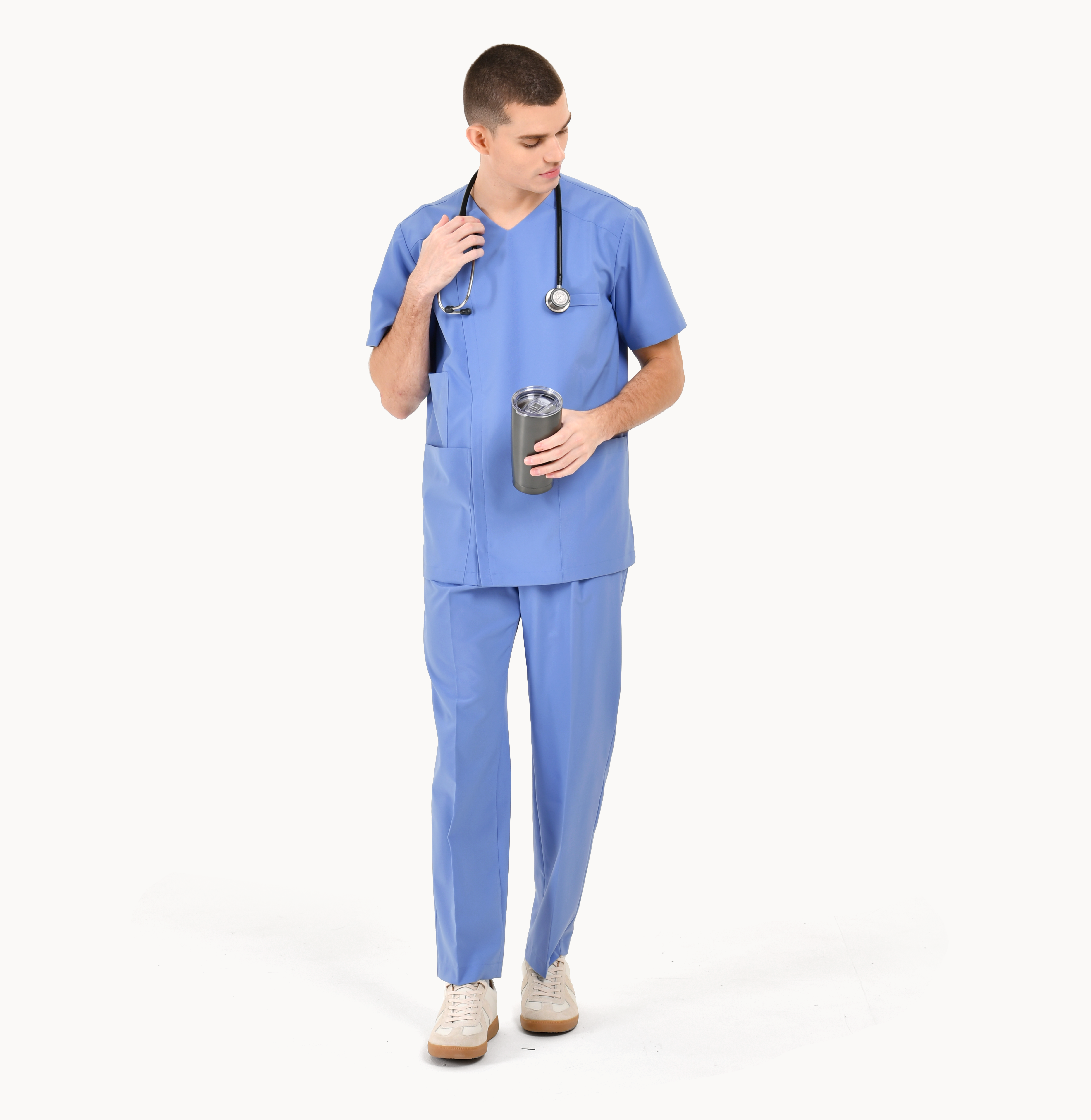 20504 EASYLIGHT 男款刷手服 海王星藍