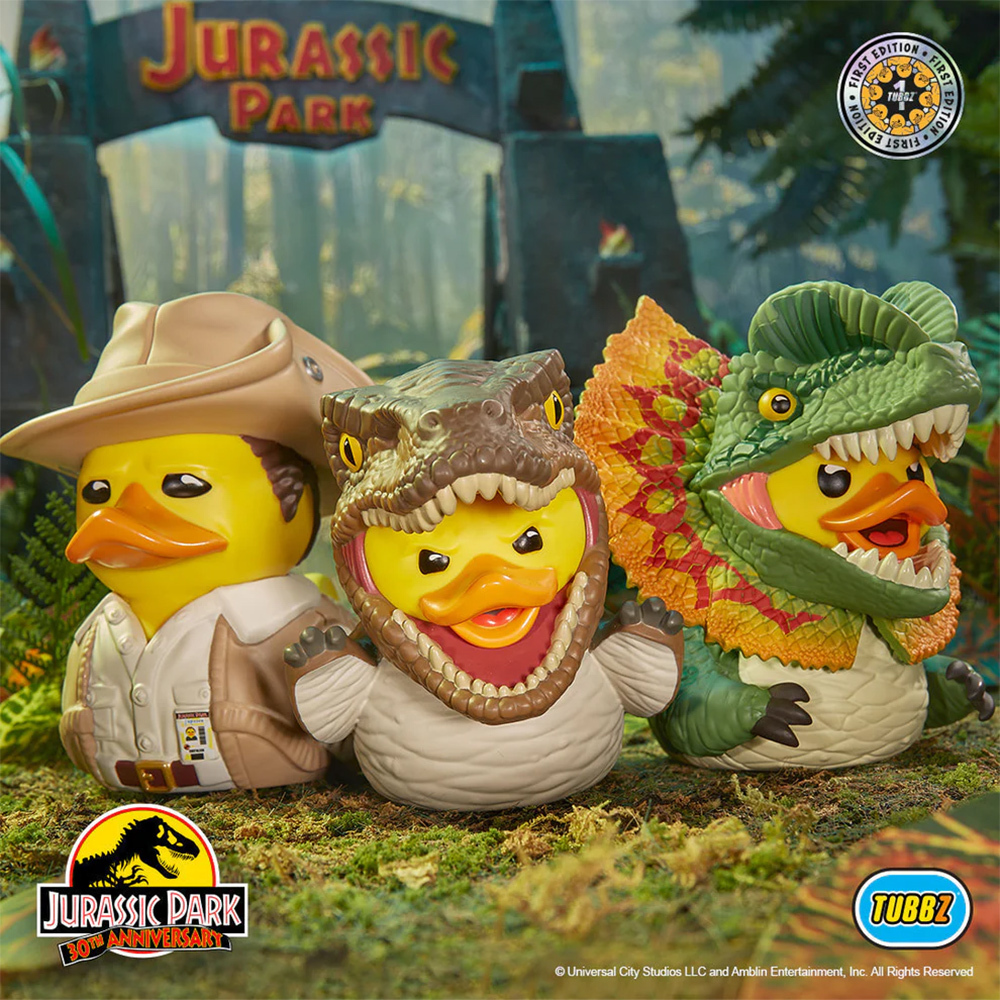 TUBBZ,進擊的巨人,黃色小鴨,侏儸紀公園