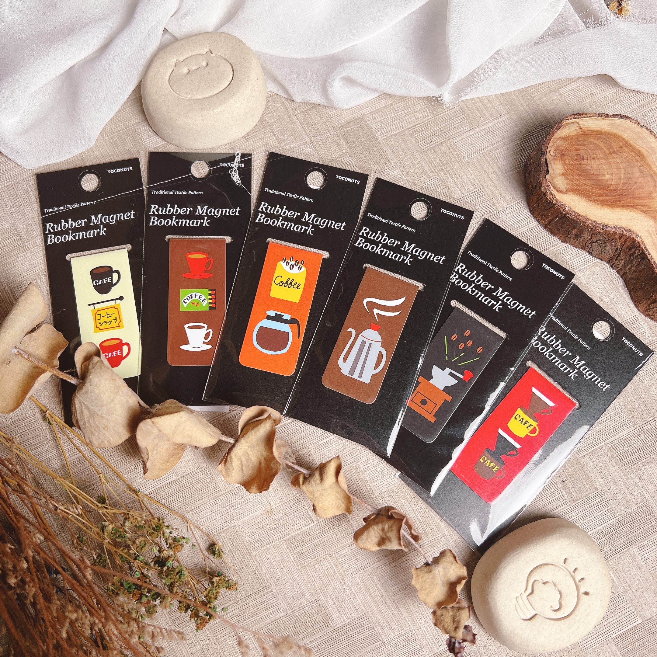 TOCONUTS ｜磁鐵書籤（六款可選）