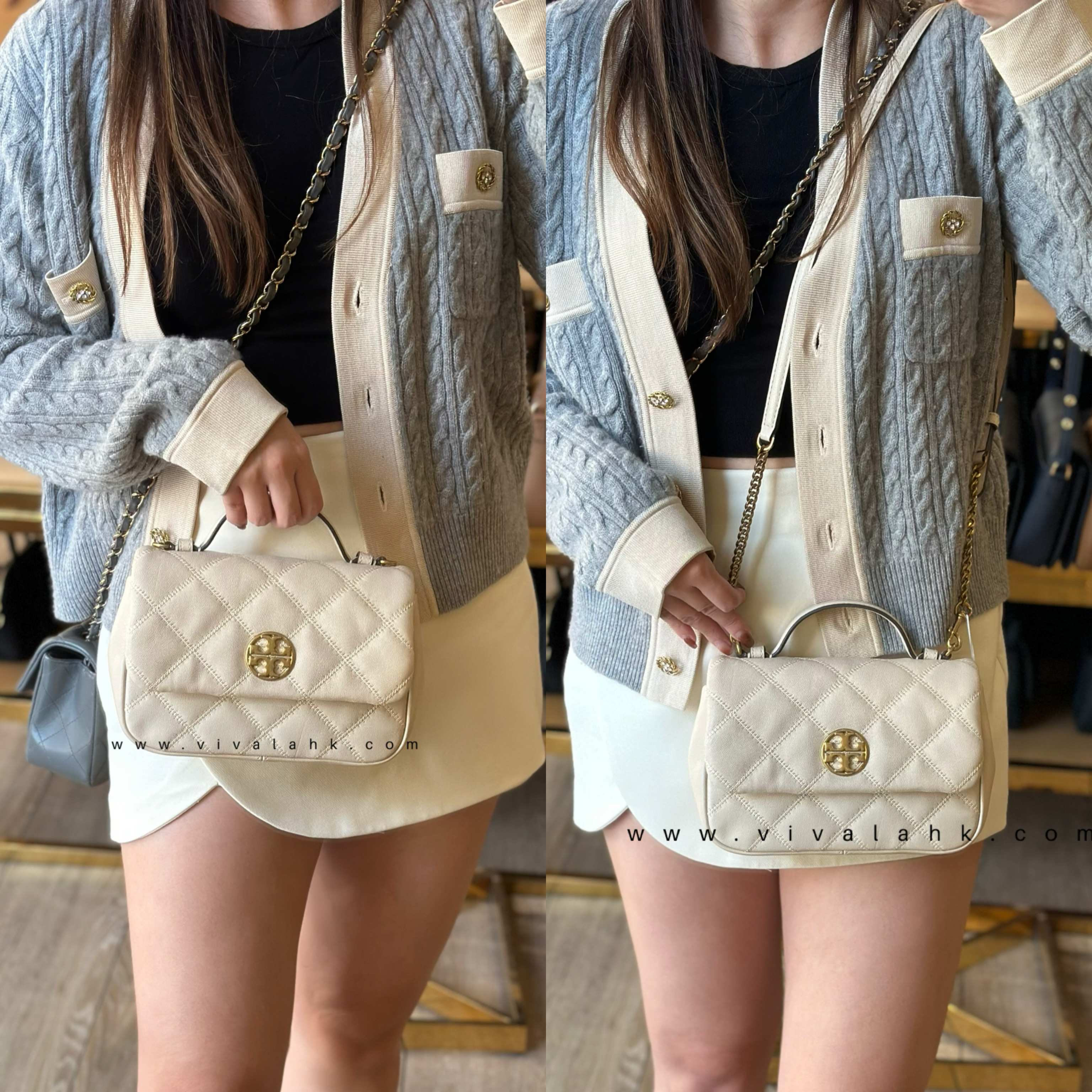 Tory Burch - Willa 手提 + 斜孭袋 (Mini) (153399)