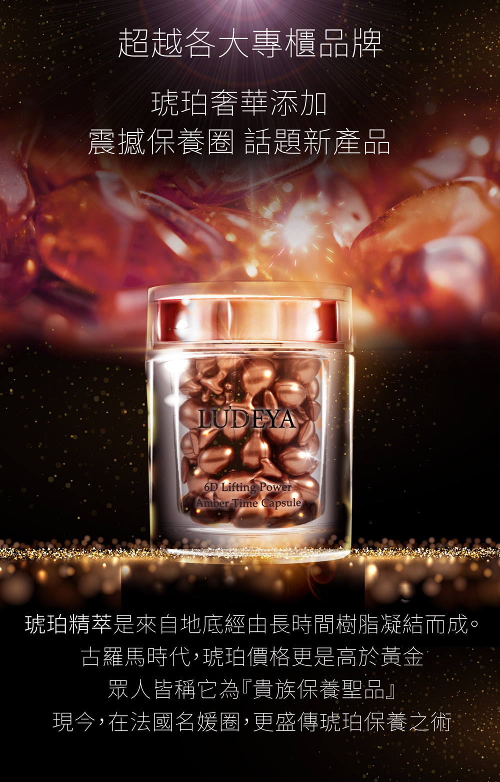 LUDEYA 琥珀微臻逆齡緊緻膠囊 56入