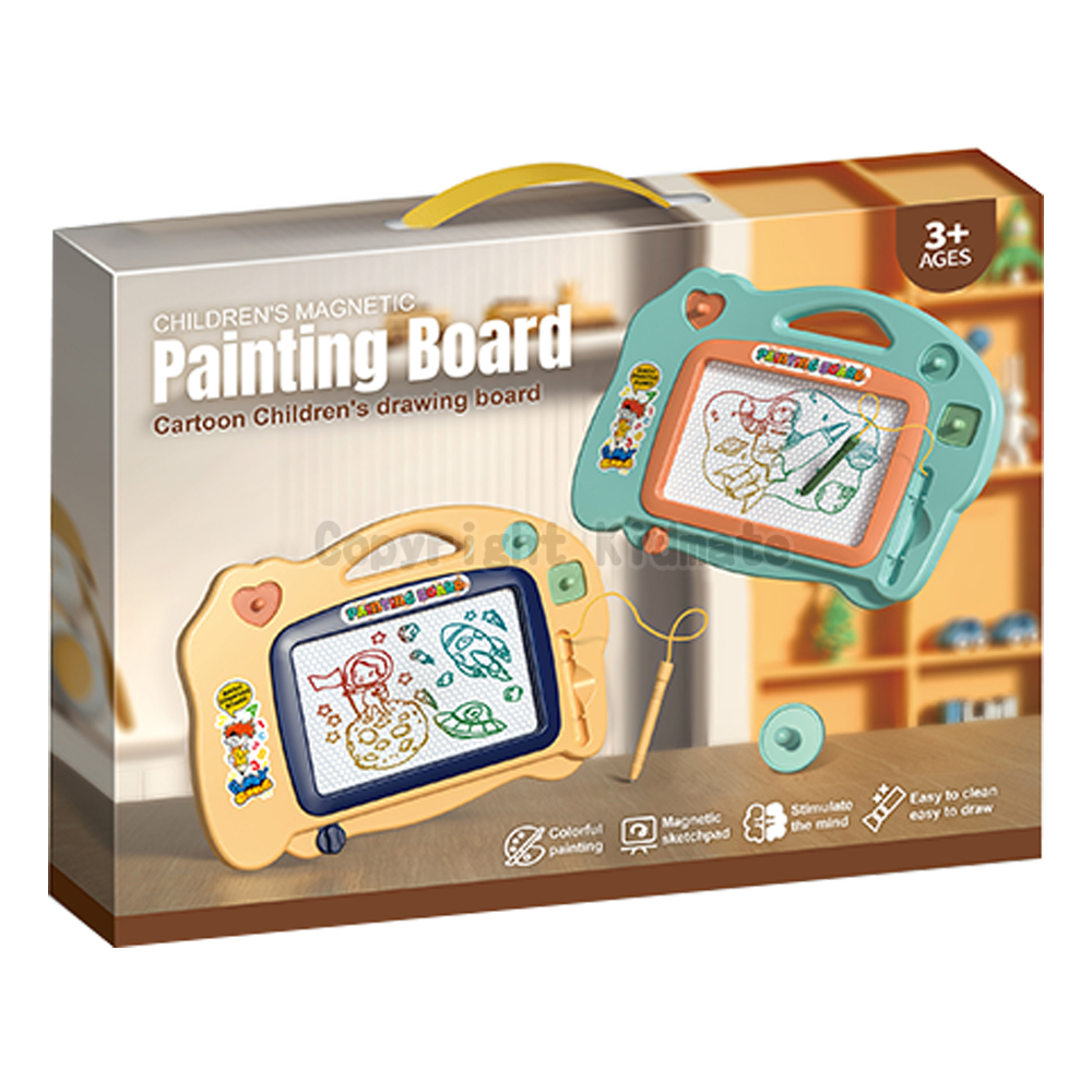 《 KIDMATE 》 手提磁性彩色畫板 (混款 隨機出貨)
