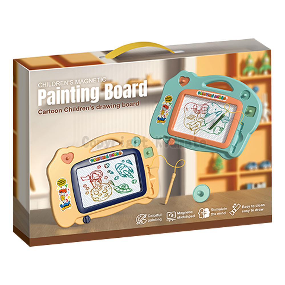 《 KIDMATE 》 手提磁性彩色畫板 (混款 隨機出貨)