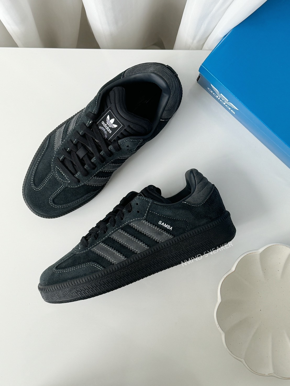 <快速出貨> Adidas Samba XLG 厚底復古黑