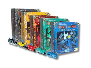 鐵道任務20週年紀念 豪華火車套組 Deluxe Train Set Display 繁體中文版