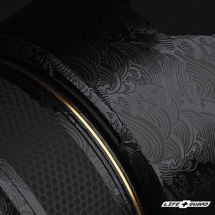 LIFE+GUARD 鏡頭貼膜安裝示意，適用 Nikon AF-S 35mm F1.4 G