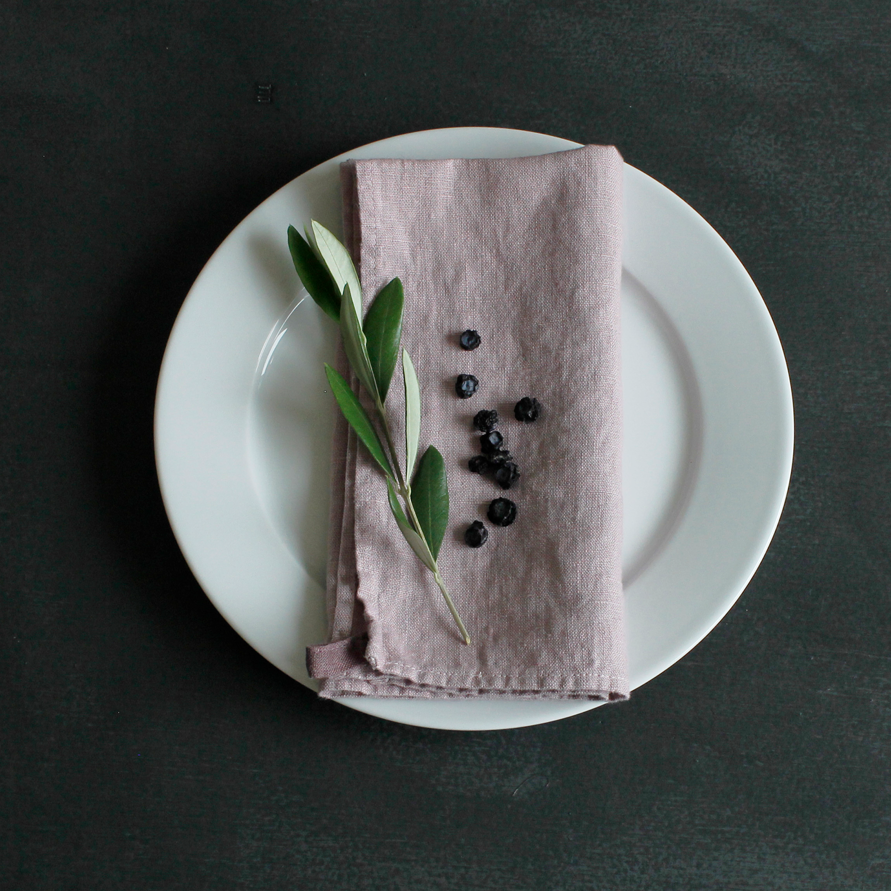 Lino e Lina - 方形抹布 Manon / 薄紅