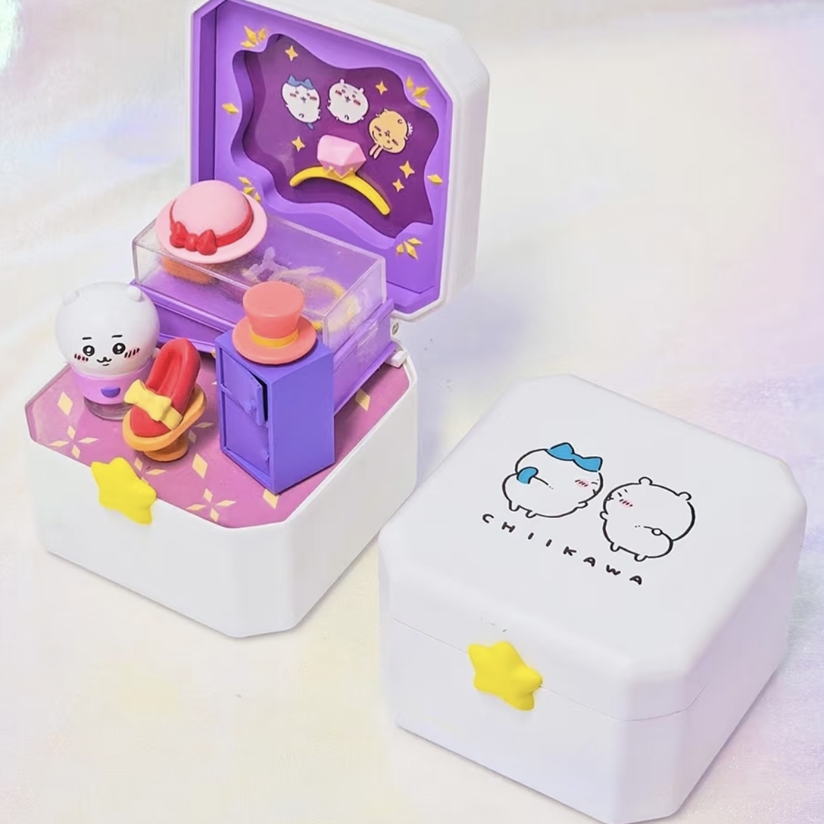 CHIIKAWA吉伊卡哇 韓國限定 單盒入 咖啡廳 甜點店 商店模型盲盒