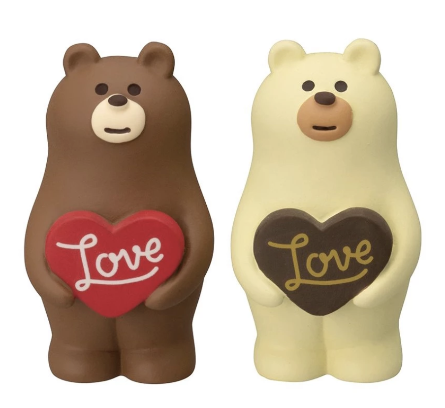 Concombre | 巧克力黑白熊 公仔（5685）