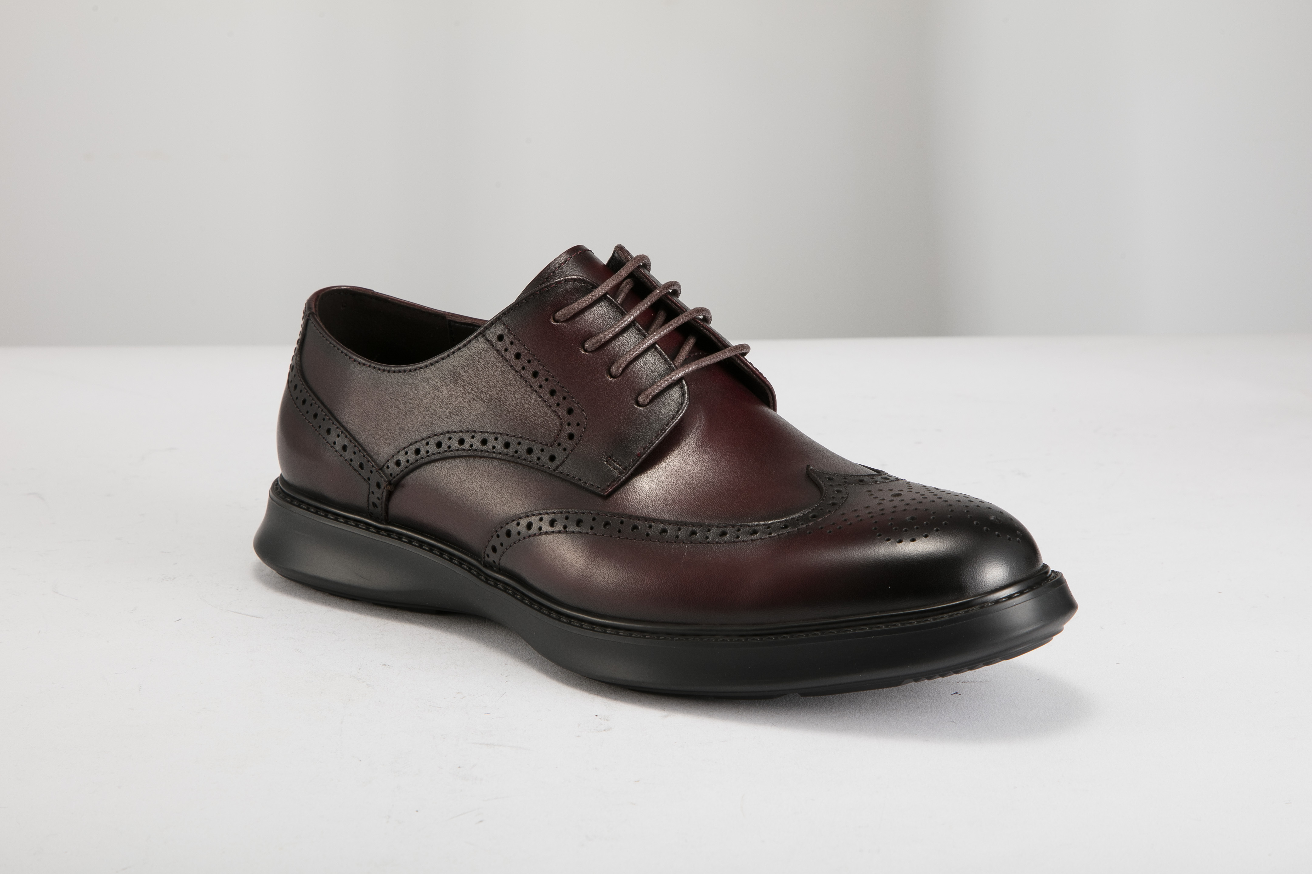 Andrea Brevi - 男裝繫帶式正裝皮鞋