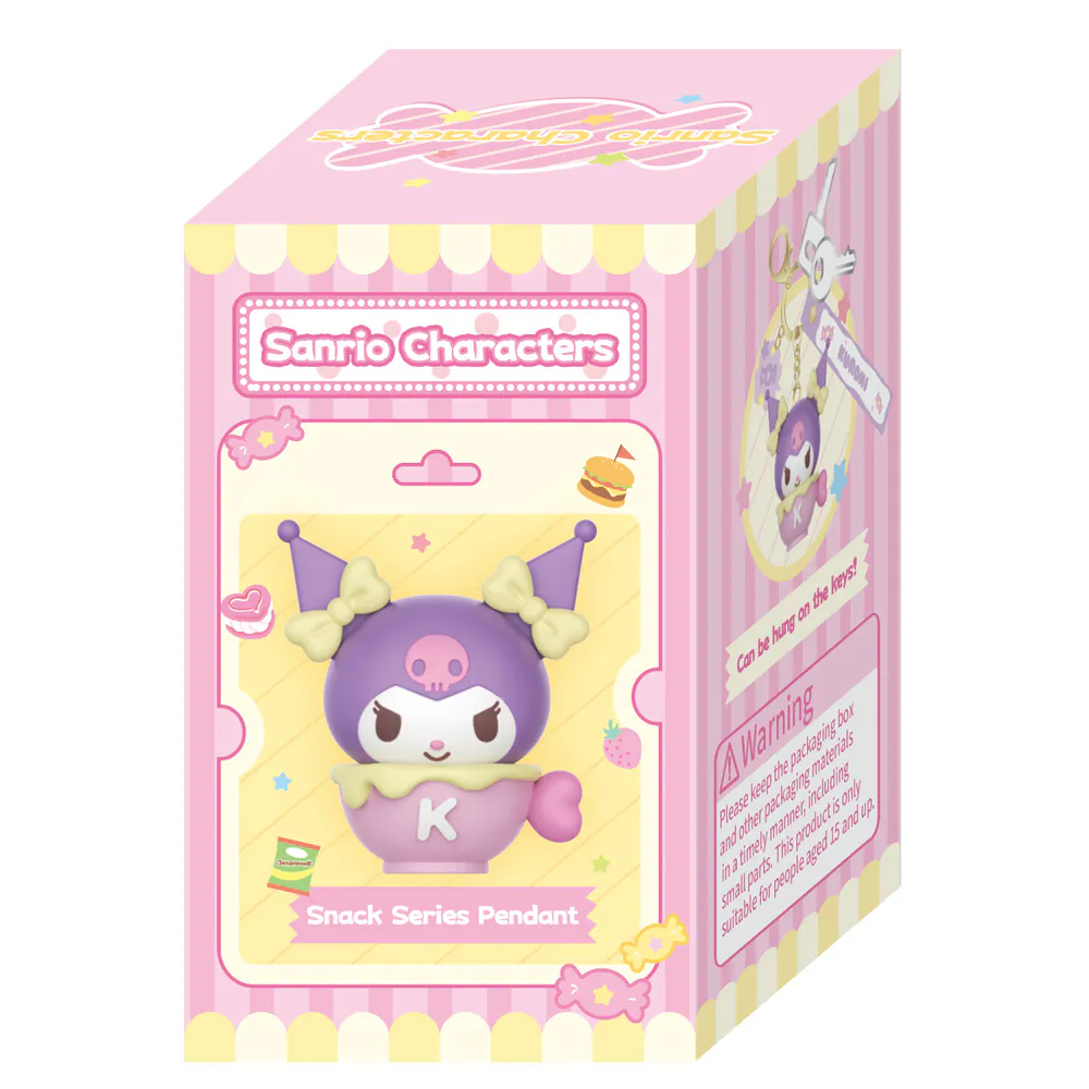 《 三麗鷗 Sanrio 》 Sanrio-零食裝扮吊飾 (隨機出貨)
