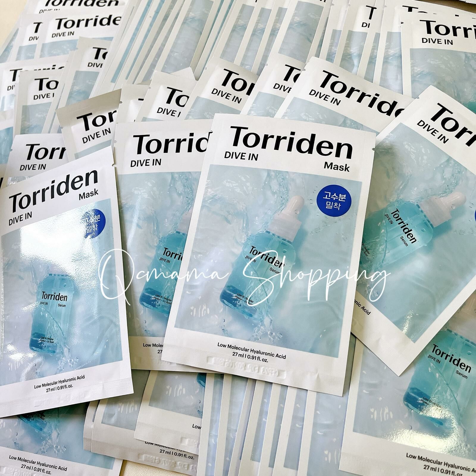 (現貨) 韓國TORRIDEN 透明質酸深層保濕精華/積雪草/維他命C面膜