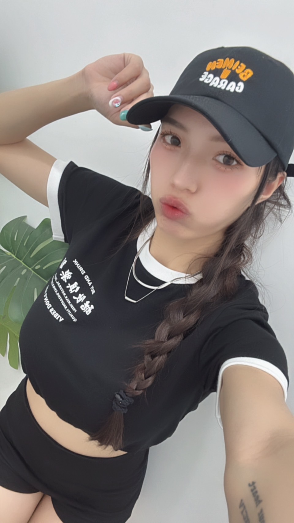 GARAGE X BEIMEN MILKING 車庫X北門綠豆沙 酷飲俱樂部短T - 女版