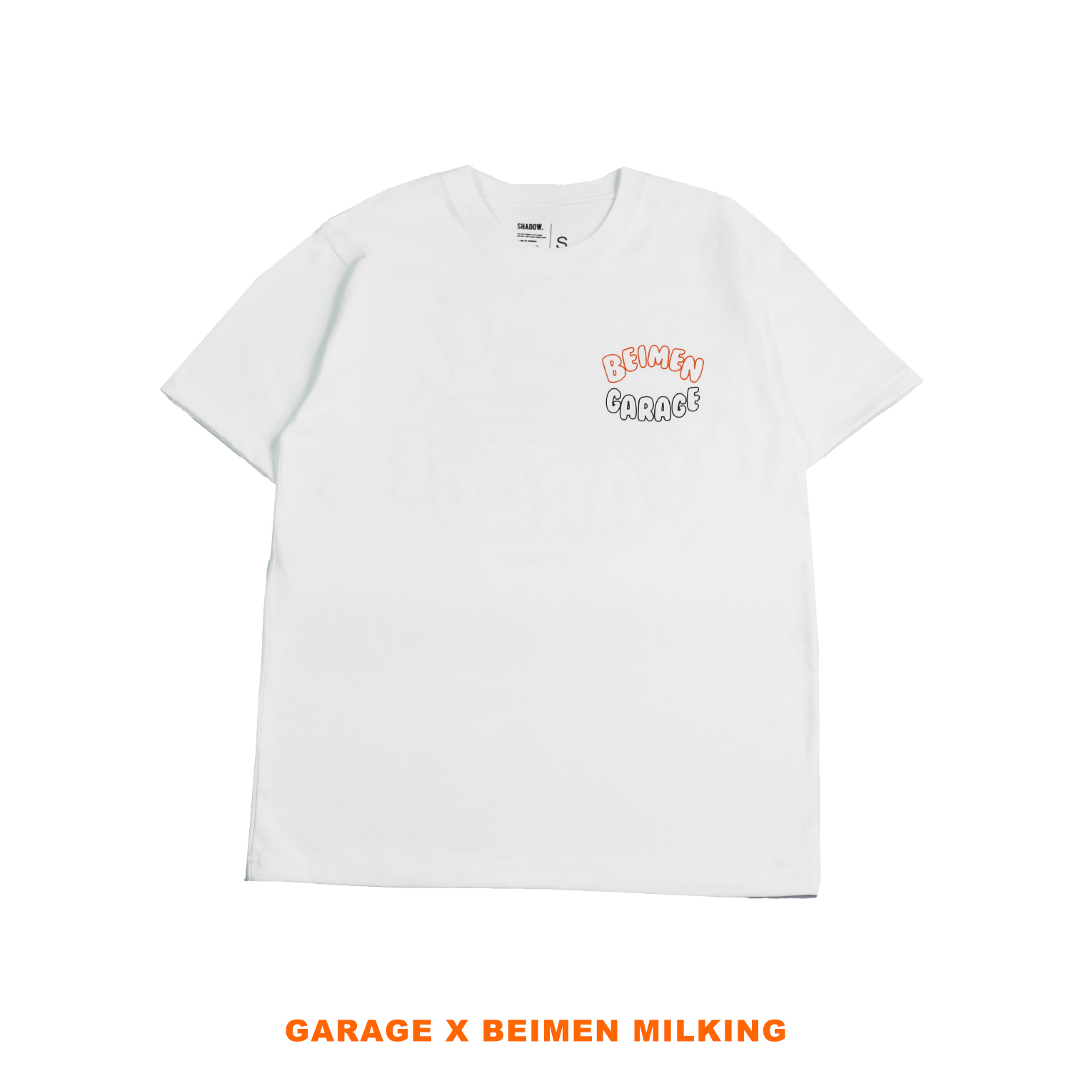 GARAGE X BEIMEN MILKING 車庫X北門綠豆沙 短T