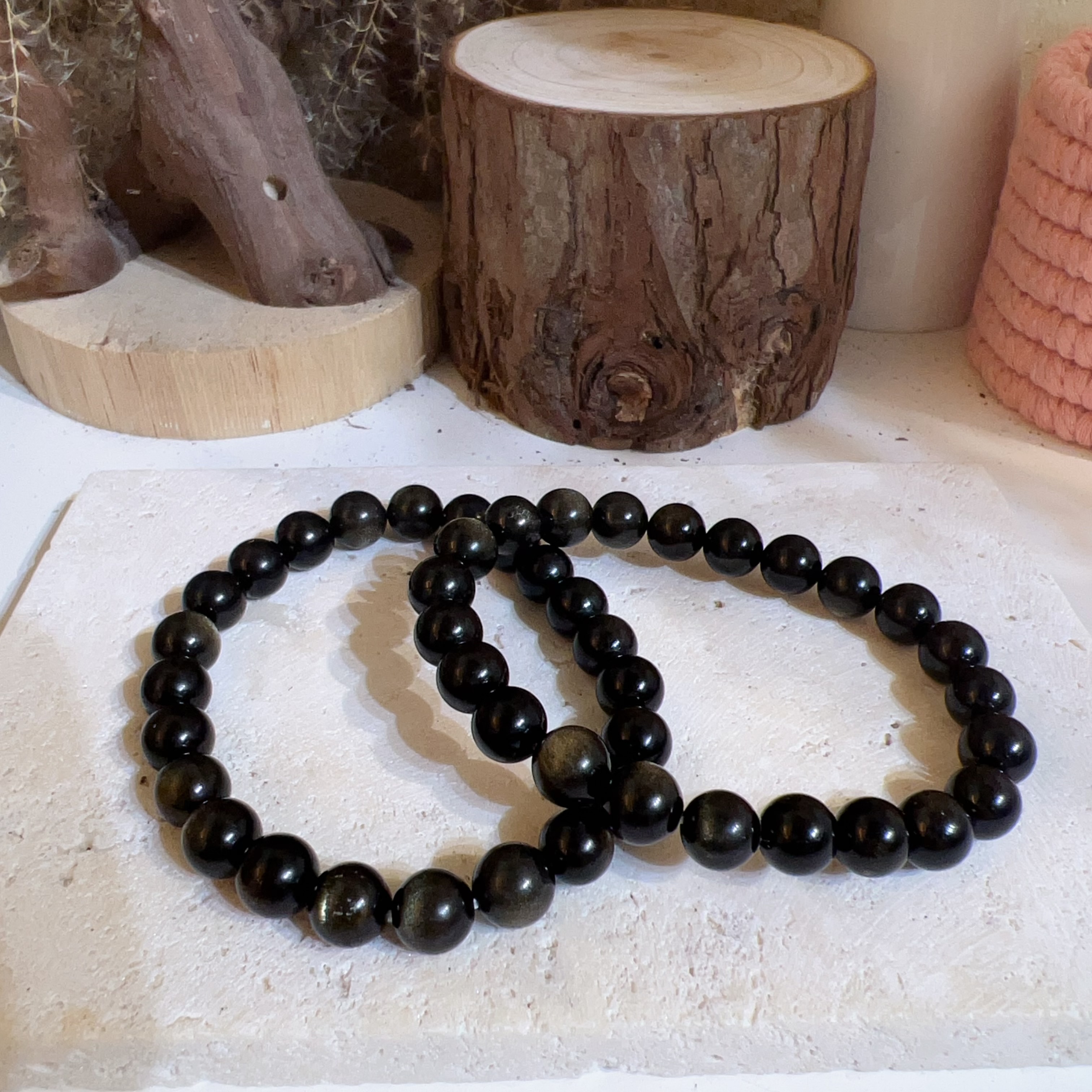 金曜石手串 8+mm