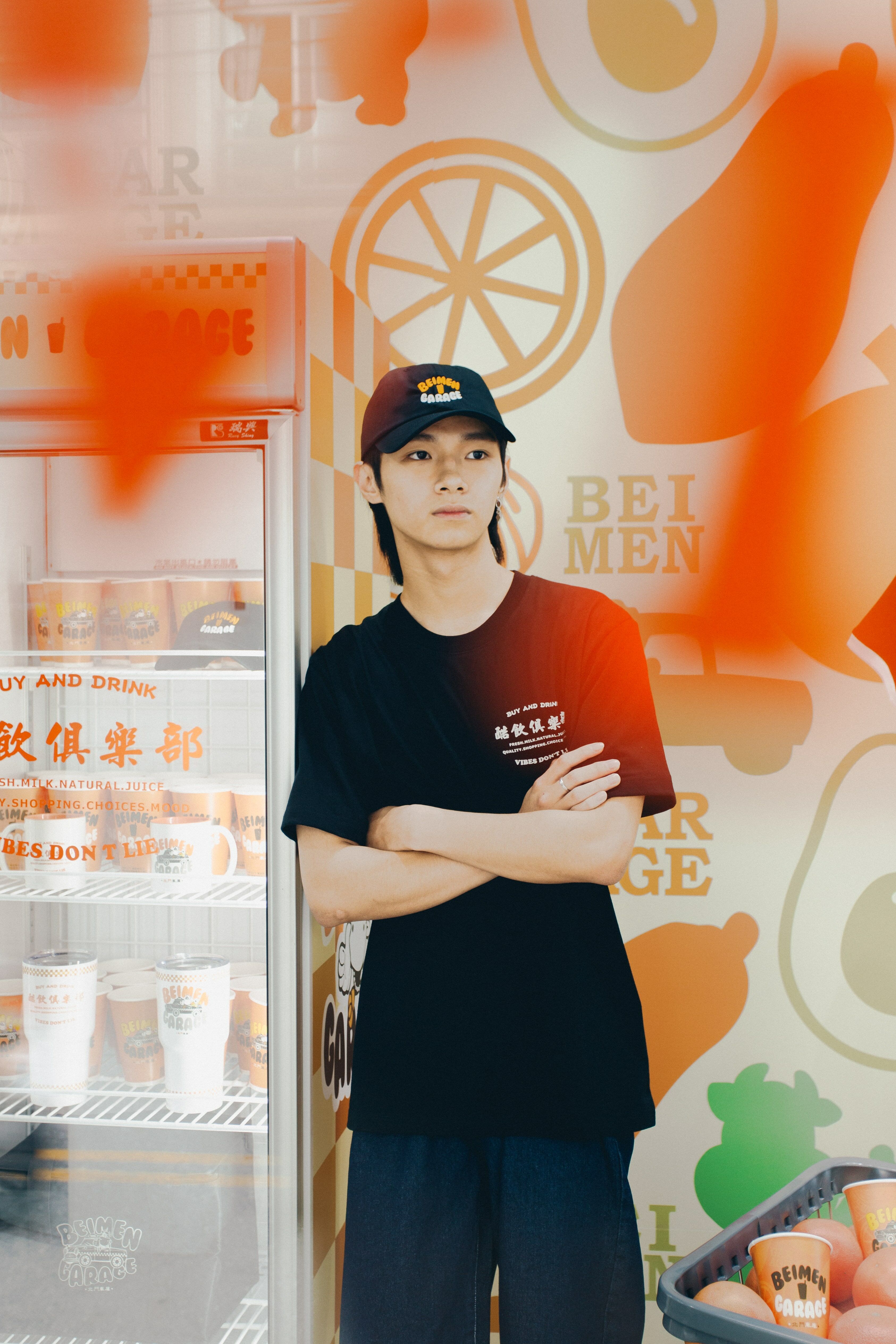 GARAGE X BEIMEN MILKING 車庫X北門綠豆沙 電繡老帽