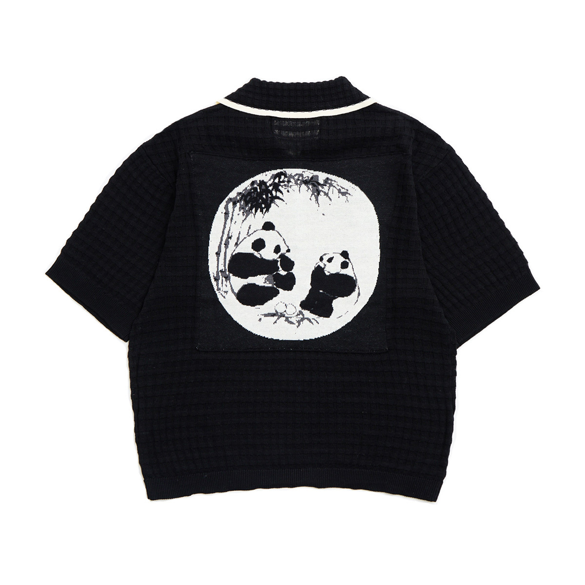 Panda Play With Balls in the Bamboo Forest- Polo Top