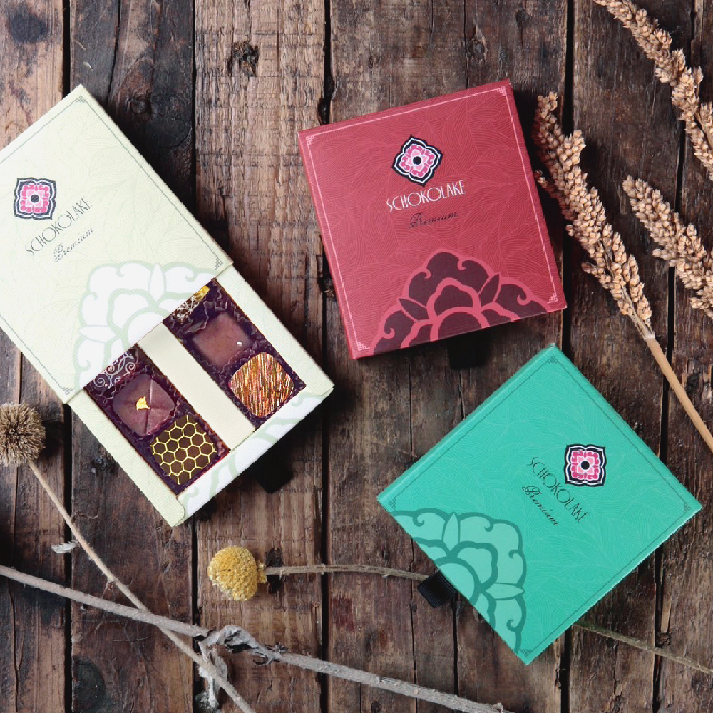 雲莊經典禮盒6入-純手工含餡巧克力