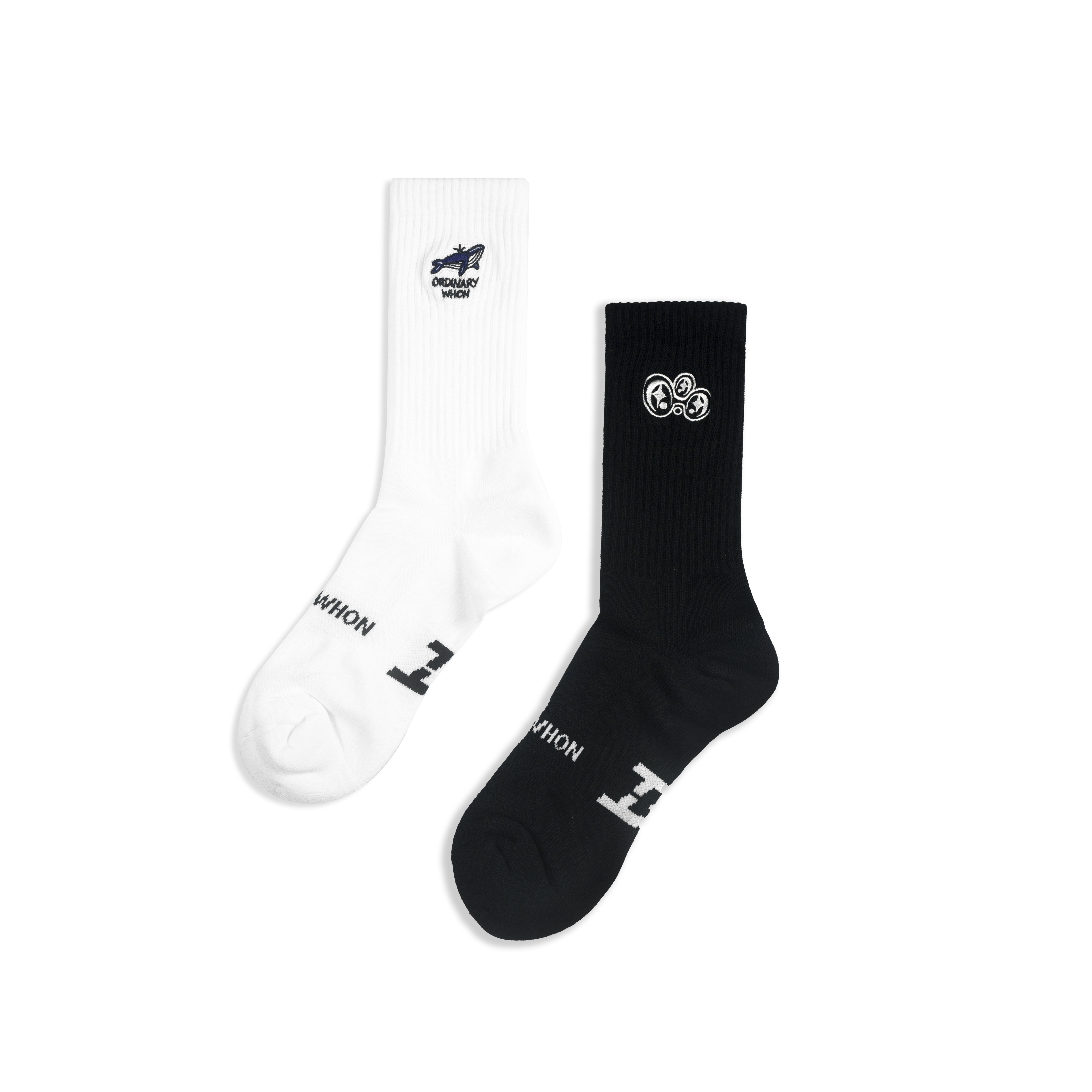 ORDINARY X WHONWHON X BFF LOGO 襪組合包
