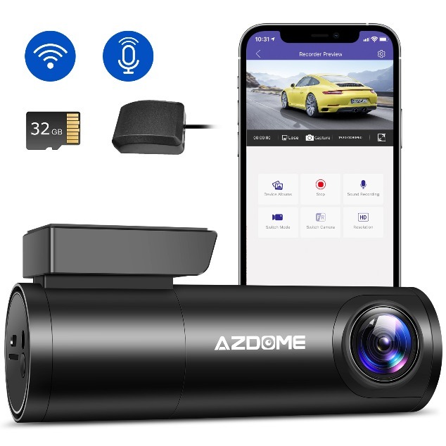 AZDOME M300 高清行車記錄儀 1296P