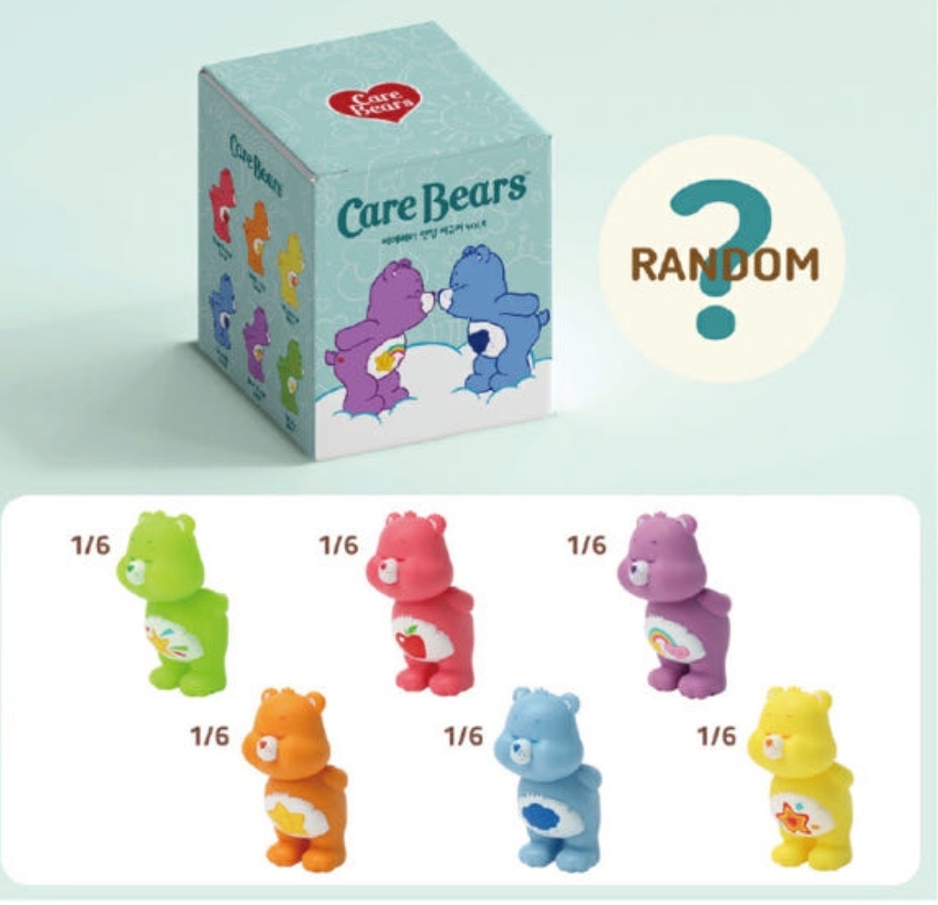 🇰🇷Care Bears親親款盲抽🧸