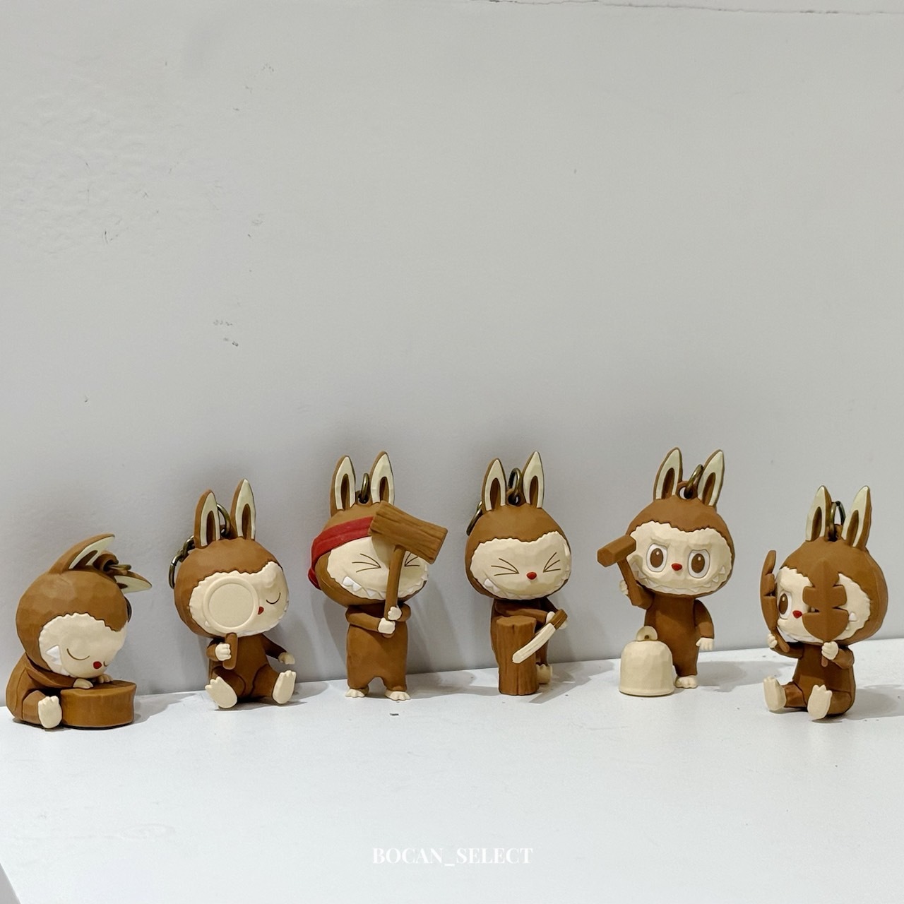 泡泡馬特 POPMART LABUBU 城市樂園限定 木工坊系列鑰匙圈 6+1隱藏🪵