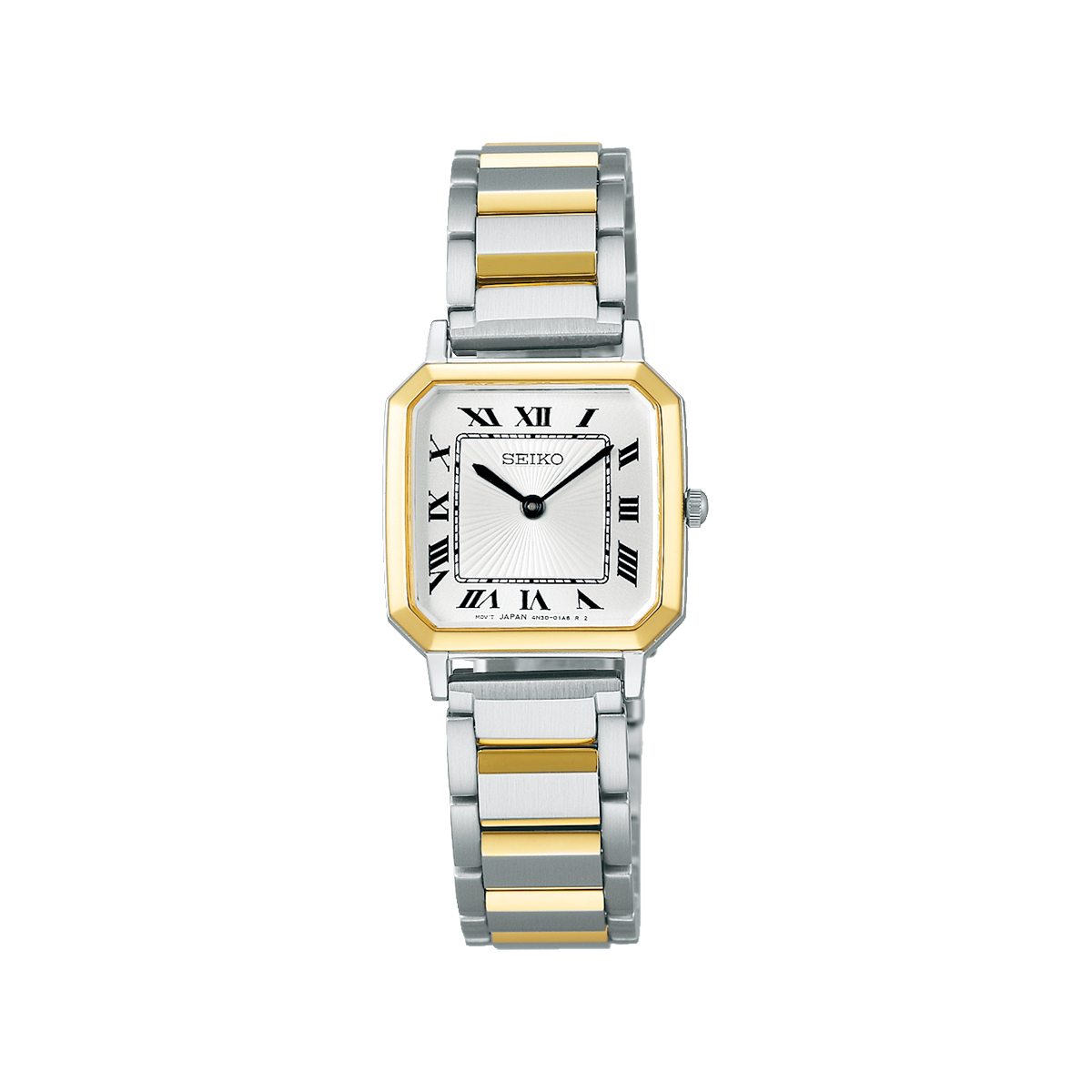 Seiko nano・universe Special Edition SSEH016 女裝 方形 復古 石英錶