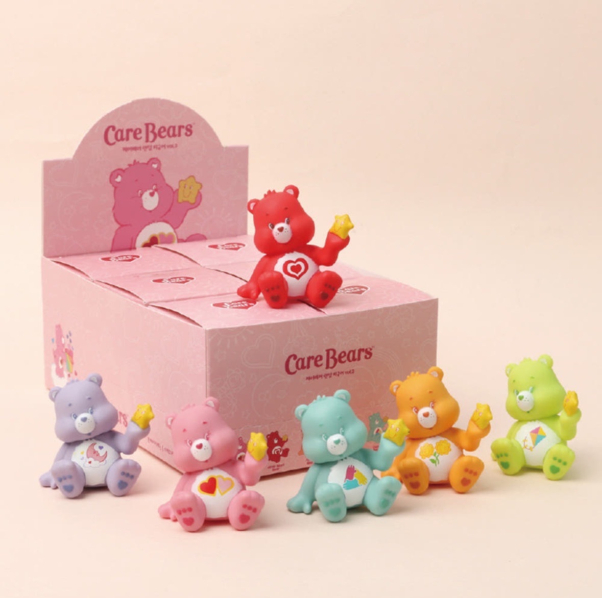 🇰🇷Care Bears坐姿摘星款盲抽🧸