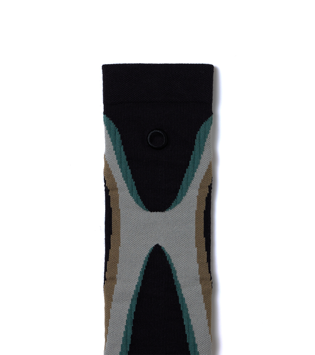 nozzle quiz® / X 高筒休閒襪 - 鈦 Titanium