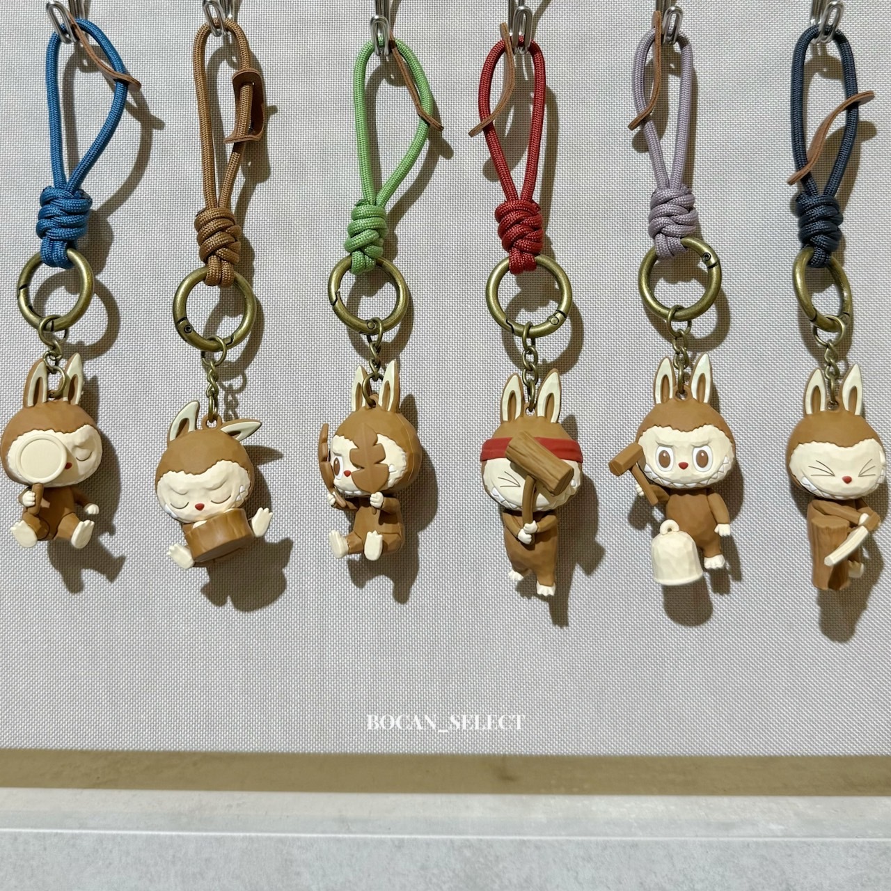 泡泡馬特 POPMART LABUBU 城市樂園限定 木工坊系列鑰匙圈 6+1隱藏🪵