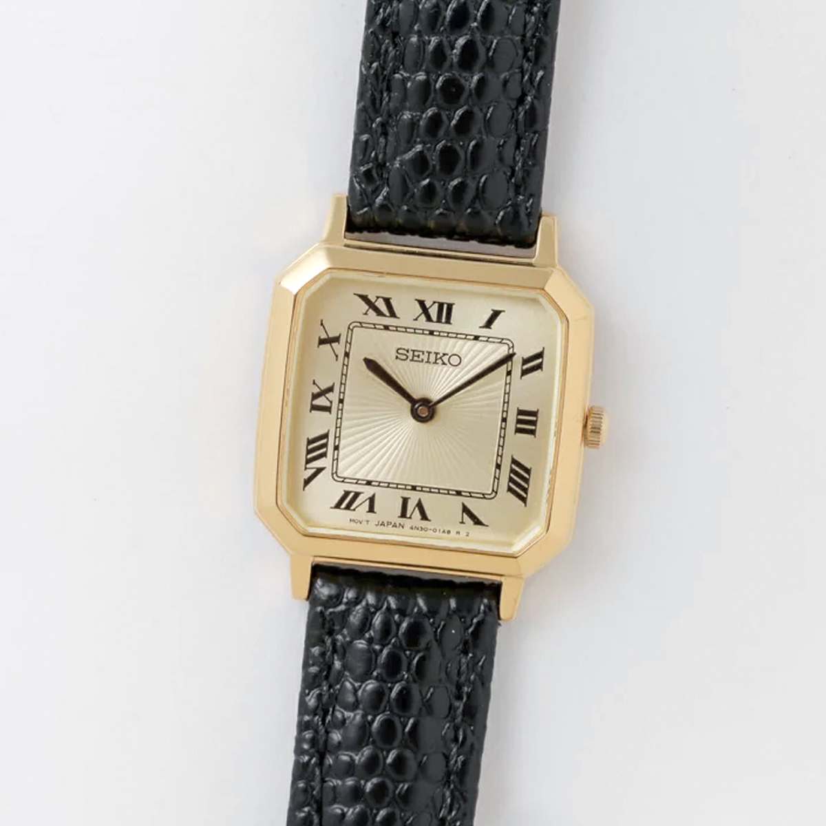 Seiko nano・universe Special Edition SSEH018 女裝 方形 復古 石英錶